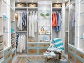custom closet organizational storage