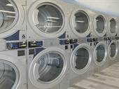 franchise laundromat with real