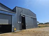 industrial building with warehouses