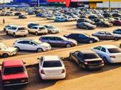 packed parking lot passive