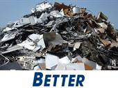 scrap metal bins-pick ups