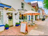 thriving tea room for