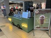gelato ice-cream waffle kiosk