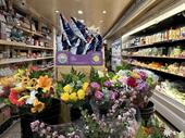 busy grocery store beside