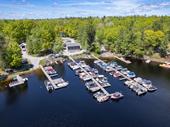 successful established marina with