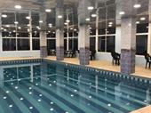 established resort pool complex
