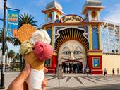 premium ice cream dessert