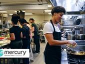 fully equipped commercial kitchen