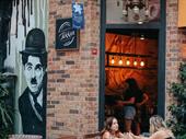 iconic café with 20