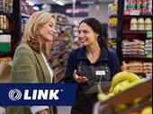 high-exposure supermarket with low