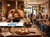 successful suburban pizza restaurant