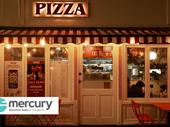 thriving woodfire pizza shop